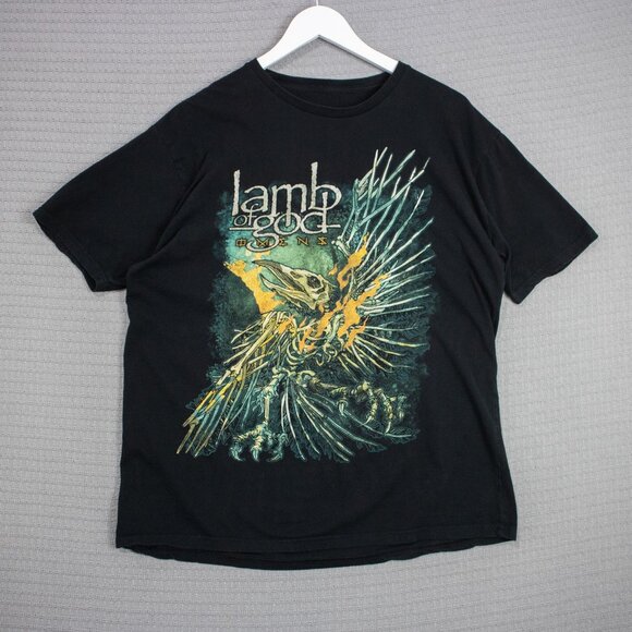 lamb of god 2022 omens band tee - Picture 1 of 7